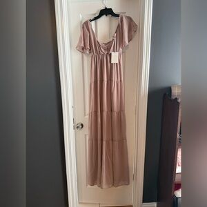 Chiffon gown